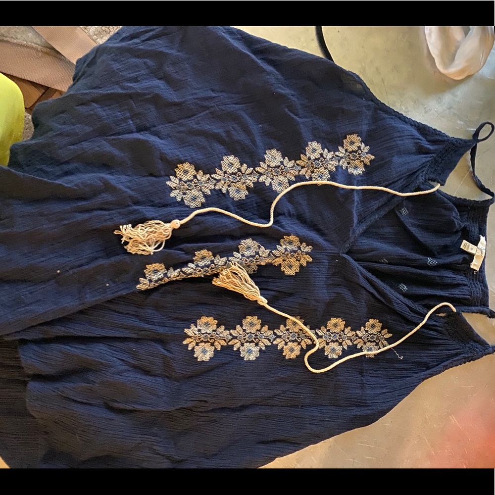 Joie blue blouse